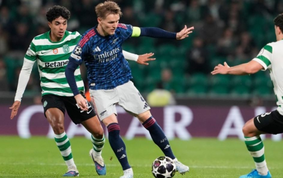 Màn đối đầu Arsenal hạ gục Sporting CP là trận đấu có nhịp độ cao